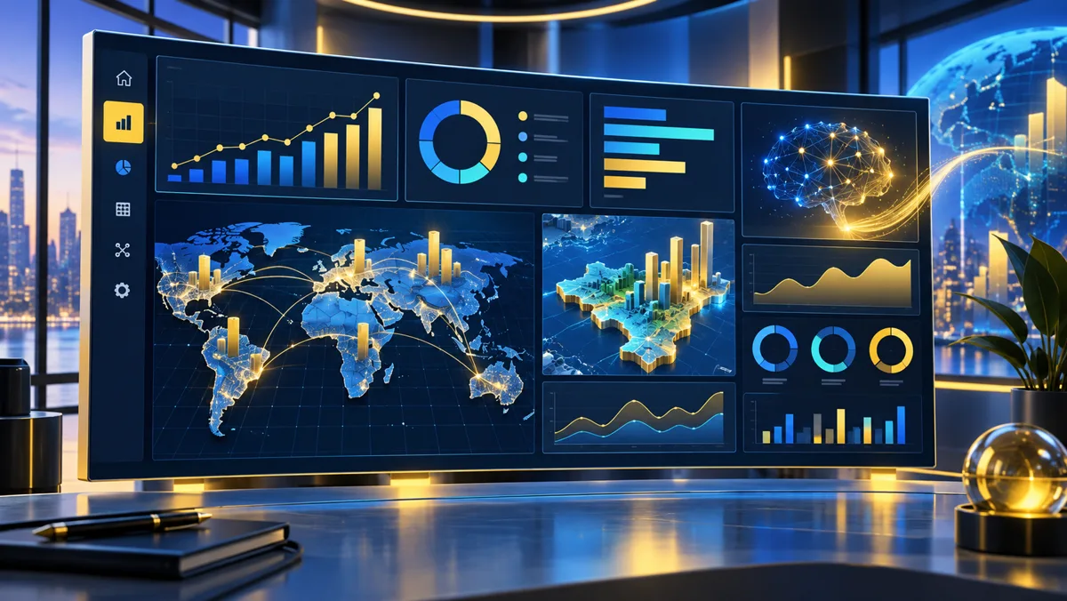 Ejemplo visual de Power BI e IA