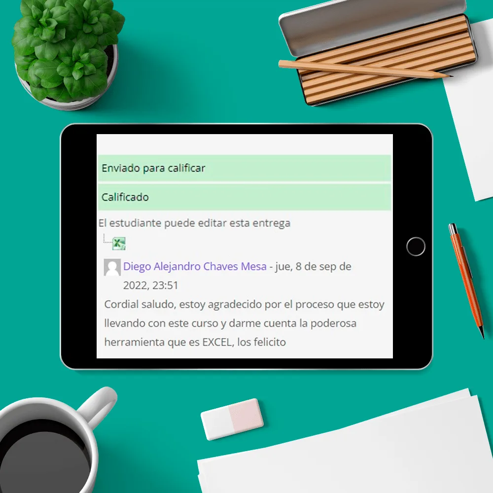 Testimonio sobre el curso de Excel