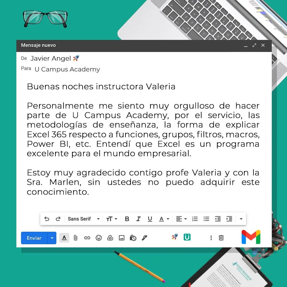 Testimonio de Javier Ángel sobre U Campus Academy