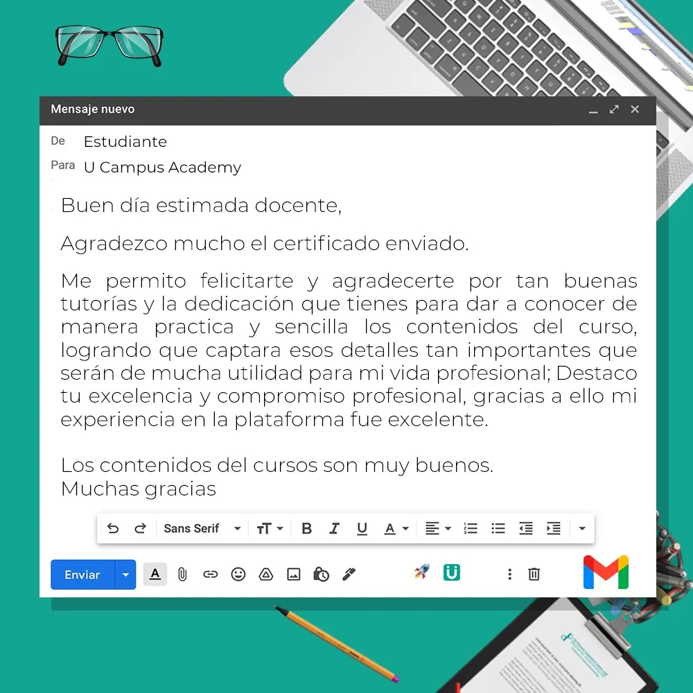 Testimonio de un estudiante sobre su constancia